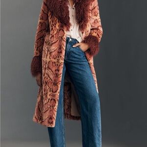 UNREAL Fur Cuvée Rose coat Retails for $1400
